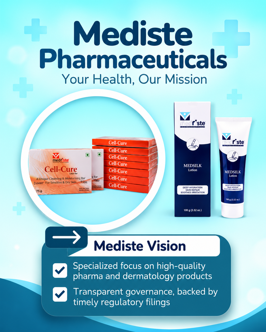 Mediste Pharmaceuticals Product Showcase